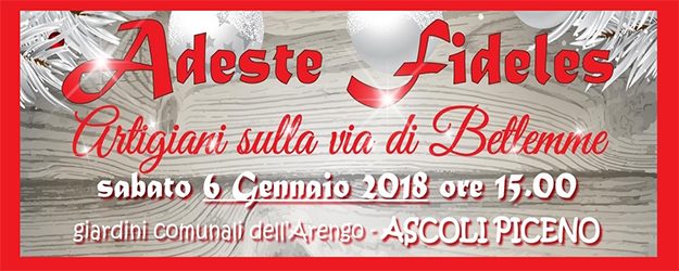 Presepe vivente Adeste Fideles, artigiani del cratere sulla via di Betlemme