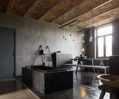 bagno stile industrial