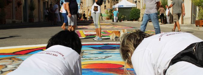 infiorata montefiore dell'aso