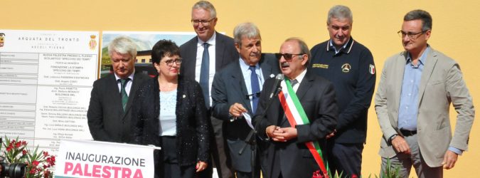 palestra scuola arquata del tronto