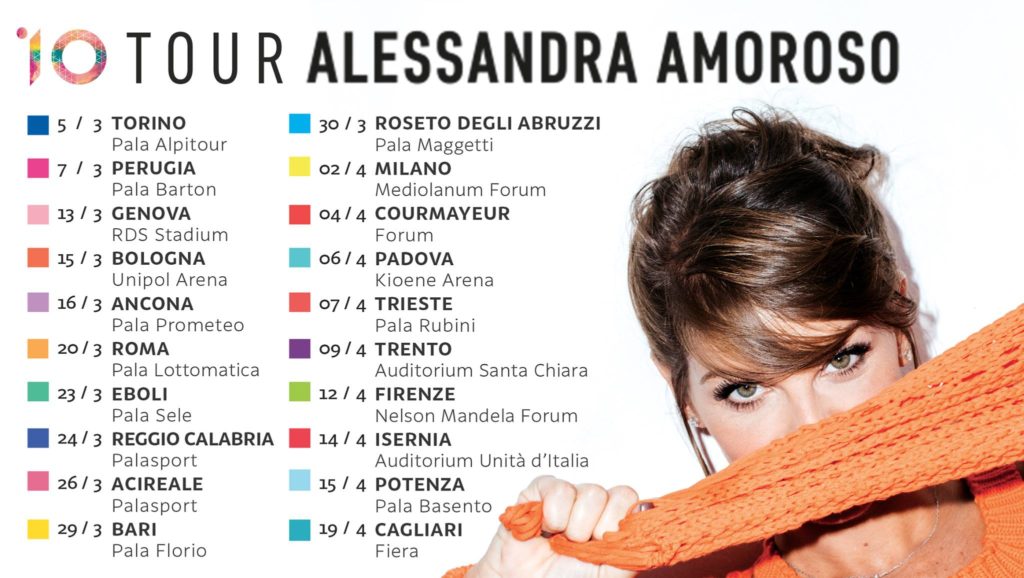 io tour alessandra amoroso date