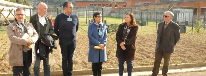 inaugurazione orto sociale in carcere