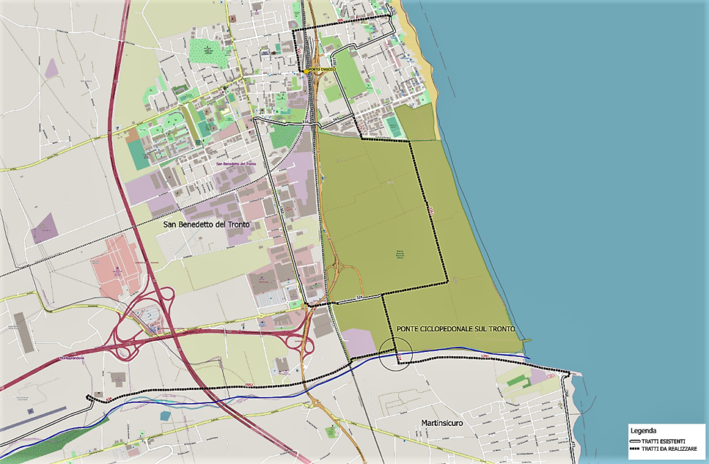 ciclopedonale tronto