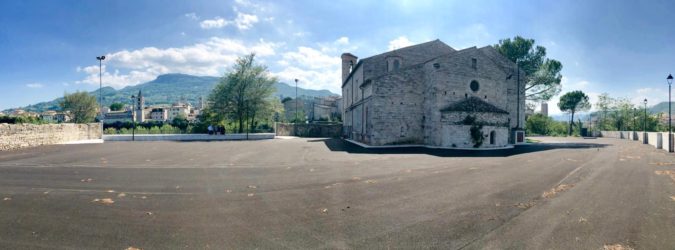 san pietro in castello parcheggi ascoli