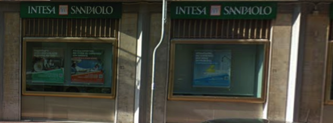 Ascoli Piceno. chiusura Intesa San Paolo