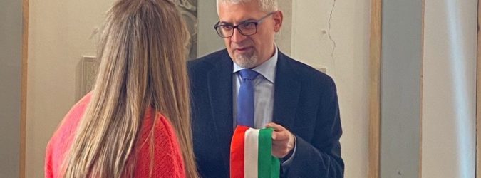 Offida, Luigi Massa e Giorgia Grandoni