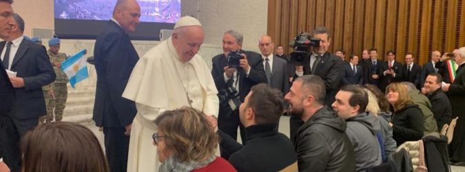 Locanda Centimetro Zero, Papa Francesco