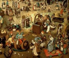 Lotta tra Carnevale e Quaresima Bruegel il Vecchio
