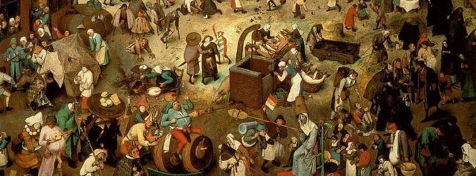 Lotta tra Carnevale e Quaresima Bruegel il Vecchio