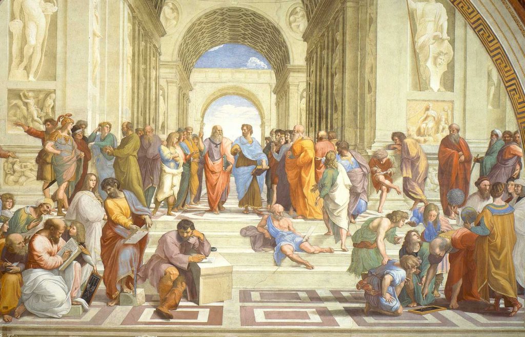 Raffaello La scuola di Atene