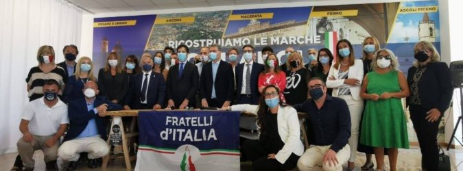 elezioni regionali marche 2020 fratelli d'italia