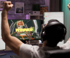 gamer professionista