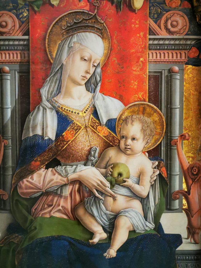 polittico crivelli pre restauro