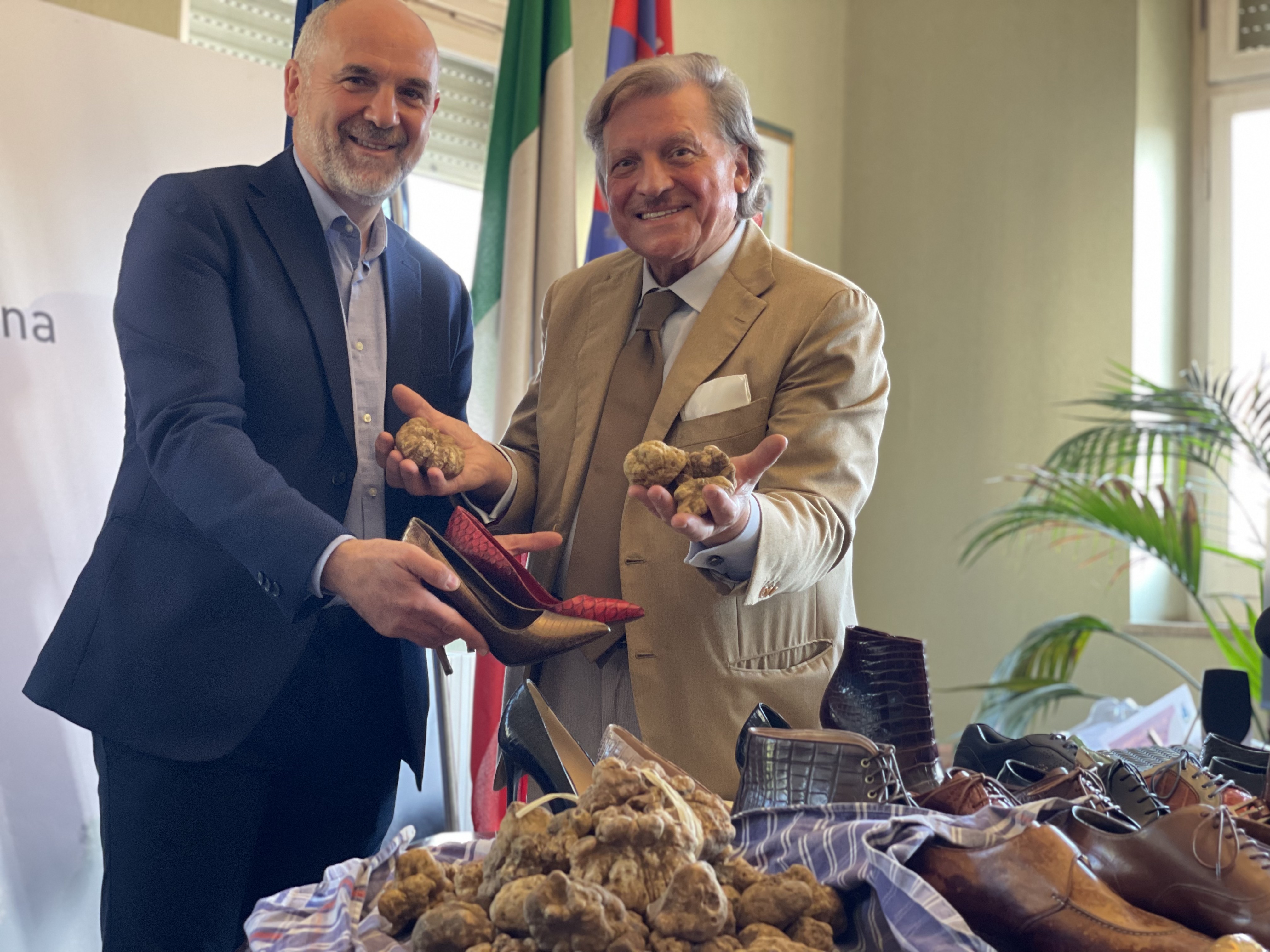 50 anni Il Sindaco Luca Lisi con Silvano Lattanzi