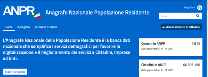Anagrafe Digitale