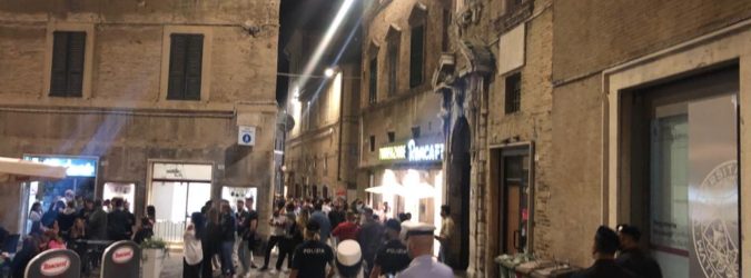 macerata controllo anti movida