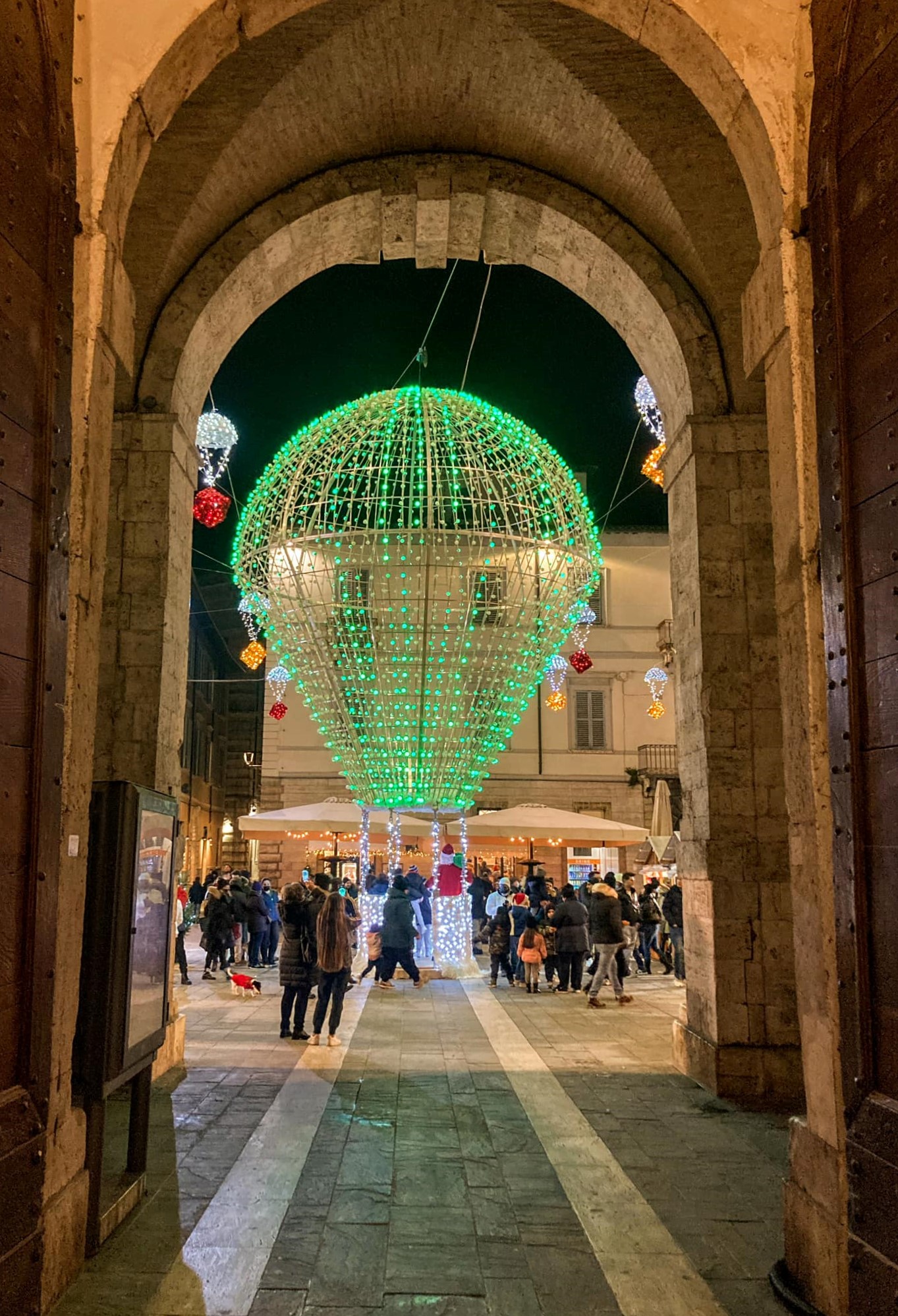 natale luci ascoli piceno Massimiliano Simonetti