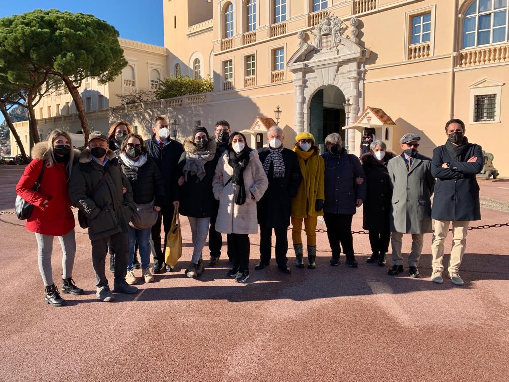 monaco Delegazione Montiazzurri al Principato di Monaco