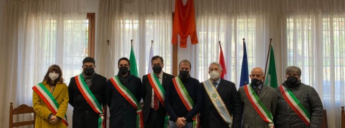 monaco Delegazione Montiazzurri dal Sindaco Dolceacqua