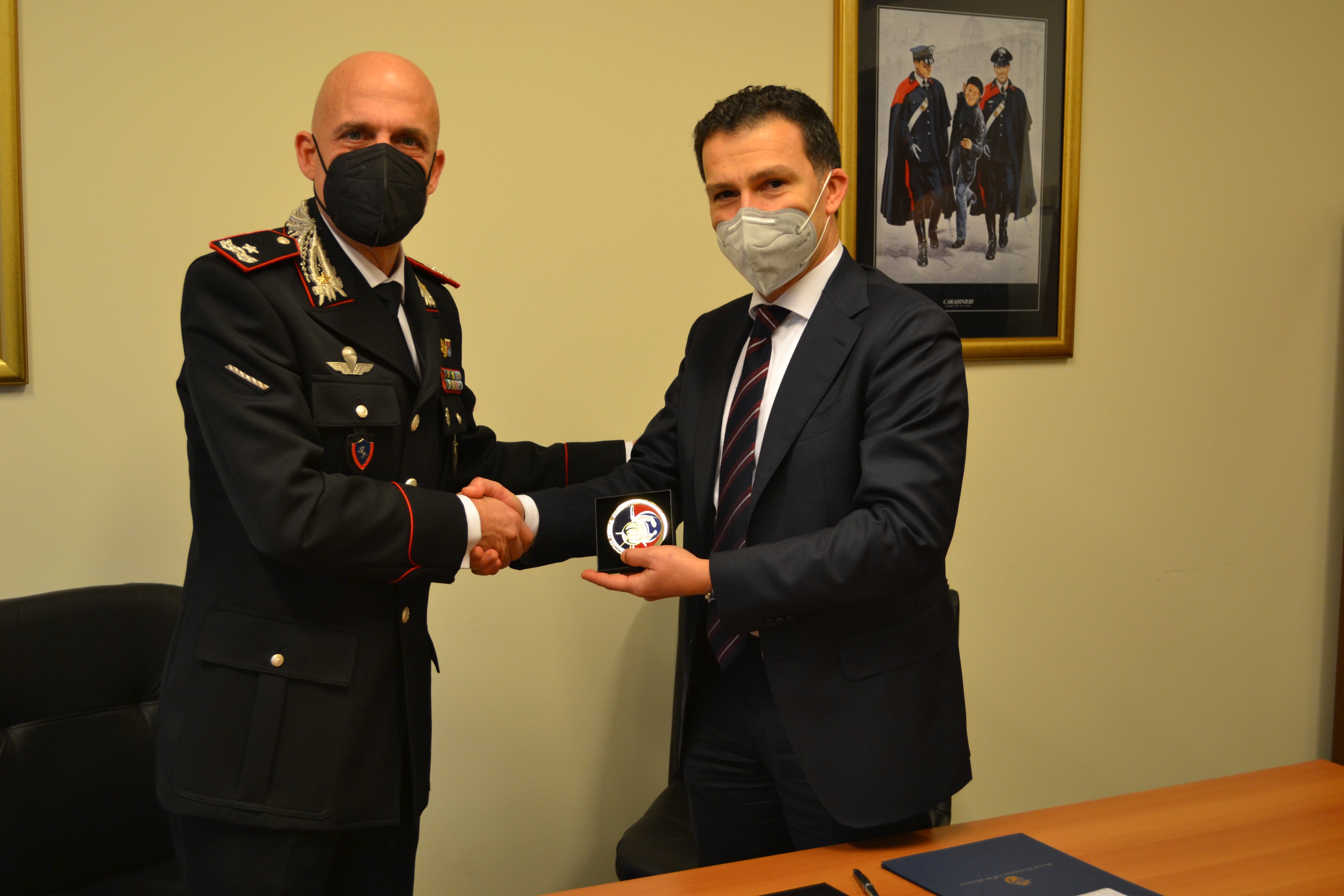 carabinieri Il Gen Valerio Giardina e l