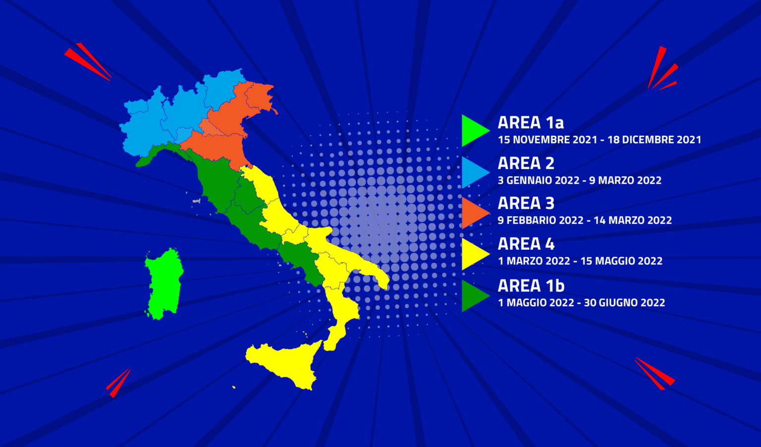 tv digitale switch off Mappa_Aree_Italia