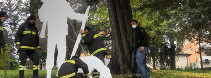 natale presepe vigili del fuoco