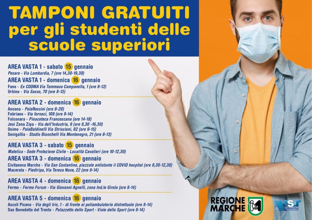scuola tamponi