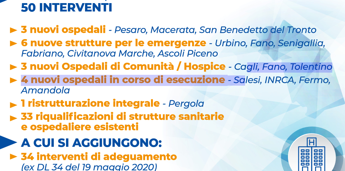marche sanità