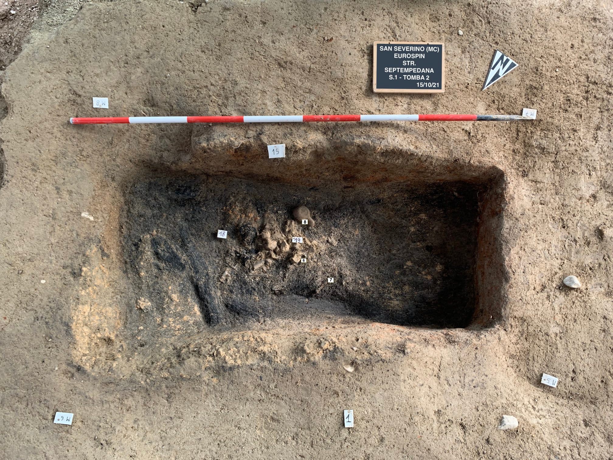 san severino marche scavi archeologia