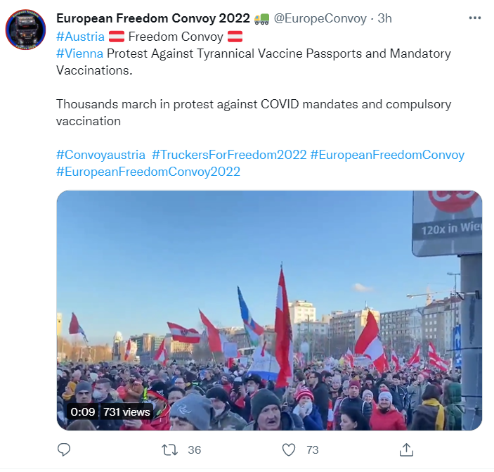 European Freedom Convoy (Vienna)