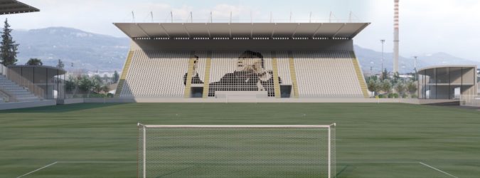 ascoli piceno render curva sud