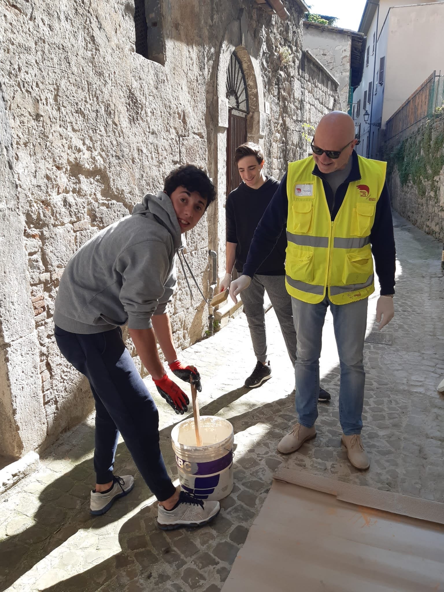 ragazzi angeli del bello