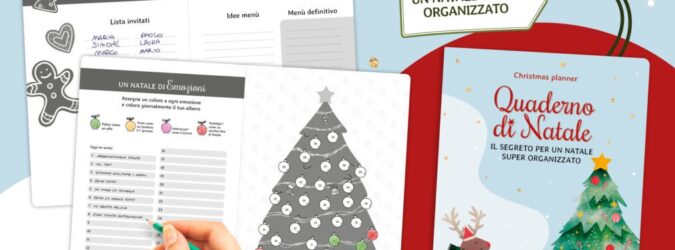 quaderno di natale, christmas planner fas editore, planner natalizio made in italy, idee regalo natale, organizzare il natale