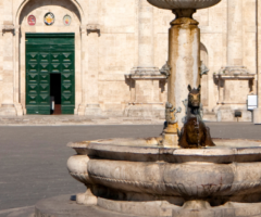lavori in piazza Arringo