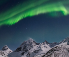 Aurora boreale in Italia