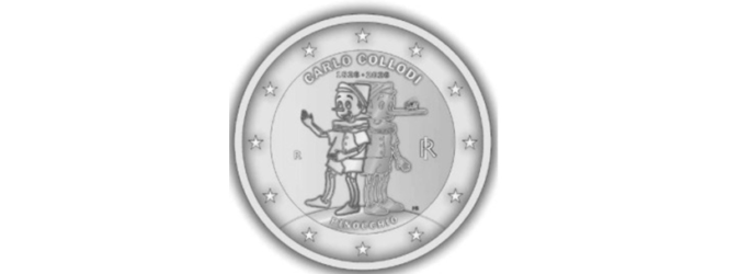 Moneta da 2 euro Collodi
