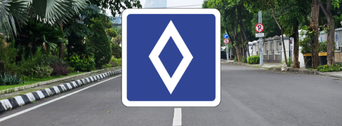 Nuovo cartello stradale