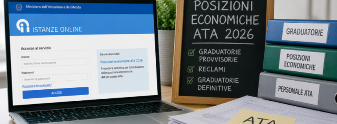 graduatorie posizioni economiche ata 2026