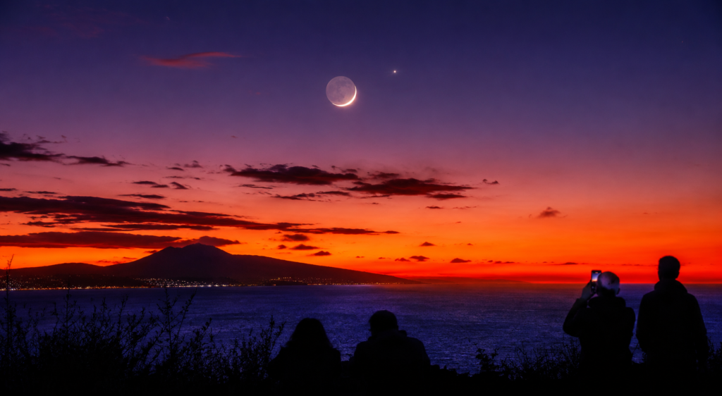 Luna e Venere