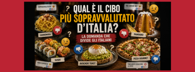 cibo più sopravvalutato