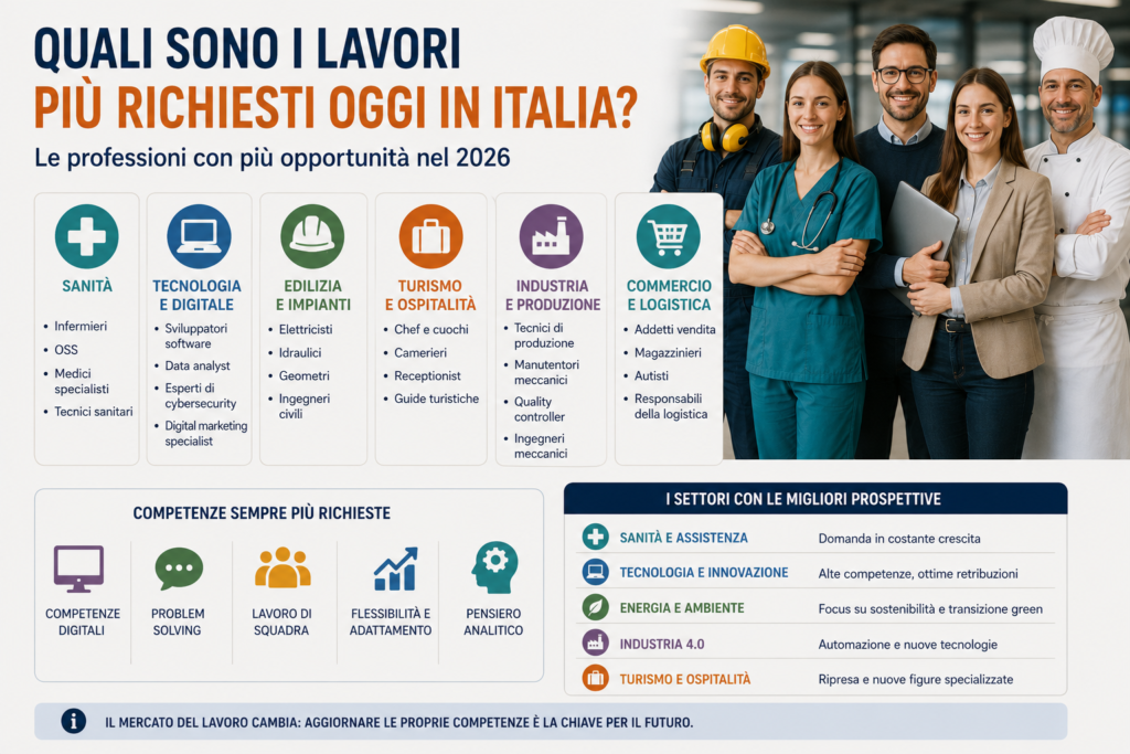 lavori più richiesti