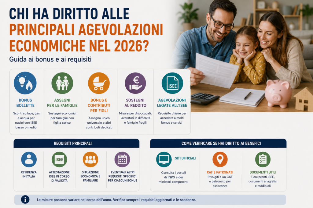 agevolazioni economiche