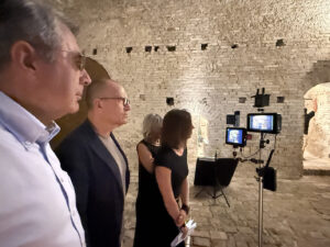 Palazzo Ducale di Urbino diventa il set del docufilm "Il furto di Urbino" con Natasha Stefanenko