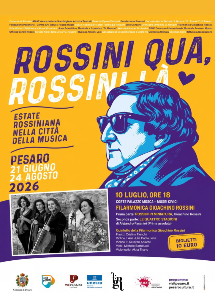 il Quintetto della Filarmonica Gioachino Rossini pesaro