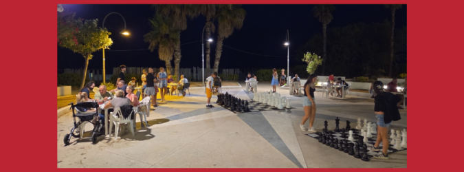 Scacchi in piazza a Porto d’Ascoli