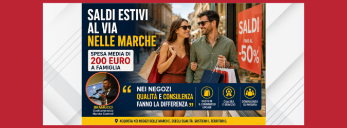 Saldi estivi nelle Marche