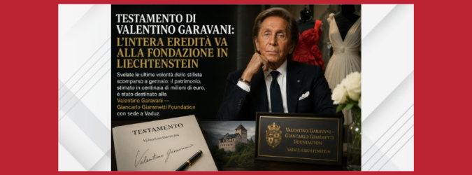 valentino eredità