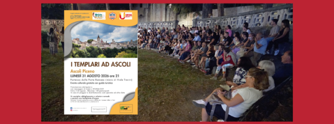 Eventi, “I Templari ad Ascoli”, percorso serale gratuito tra storia e misteri della città