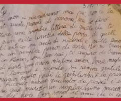 Isola d’Elba, bimba trova una lettera d’addio datata 1997 tra gli scogli