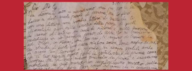 Isola d’Elba, bimba trova una lettera d’addio datata 1997 tra gli scogli